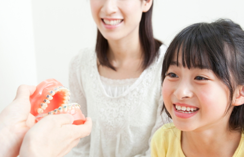 成長に合わせた小児矯正